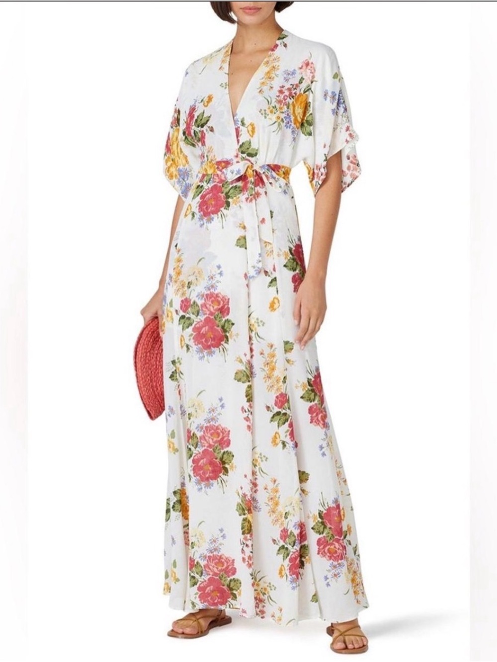 NWOT REFORMATION WINSLOW WRAP DRESS SIZE XS